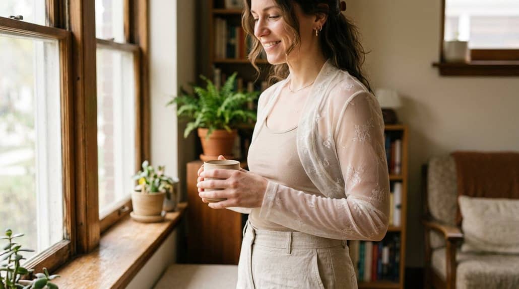 Boleros für Frauen … Sheer Cover 3 lässiges vielseitiges kurzes V-Ausschnitt-Top