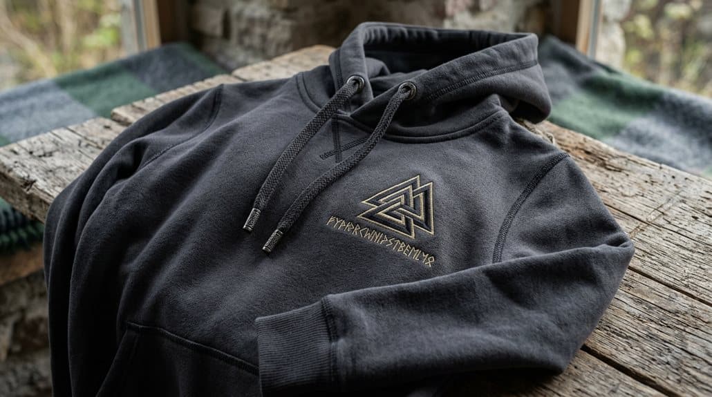 Shieldmaid Hoodie Lagertha Nordische Göttin Walhalla Odin Damen Hoodie 3 markanter Hoodie müheloses saisonales Styling