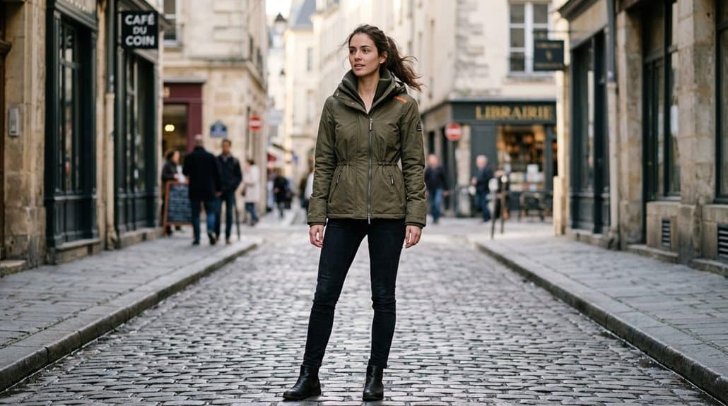 Superdry Damen Ultimate Windcheater A2 3 Schmal geschnitten, dezentes nordisches Marineblau