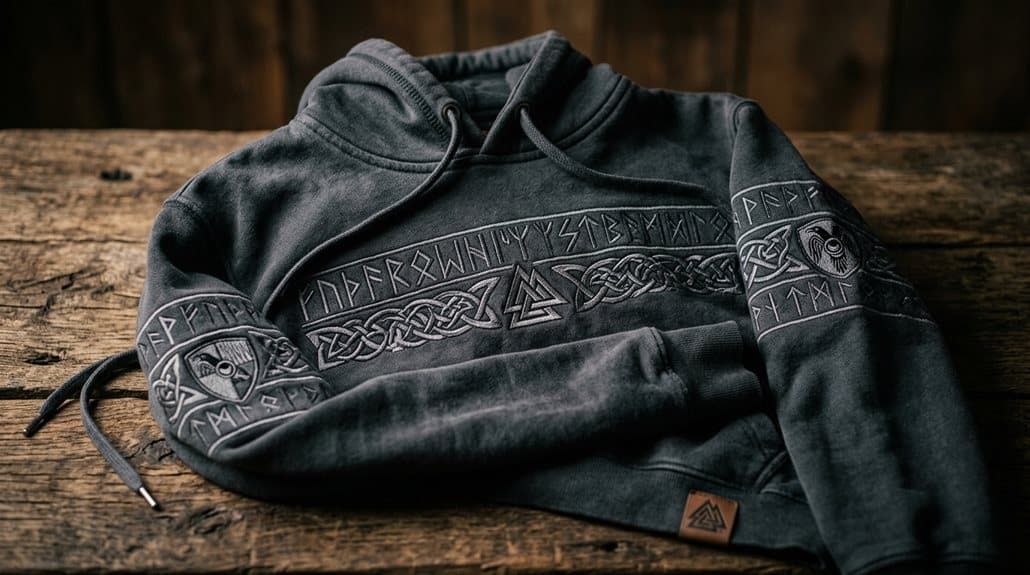 Shieldmaid Hoodie Lagertha Nordische Göttin Walhalla Odin 4 80 Baumwolle 20 Polyester