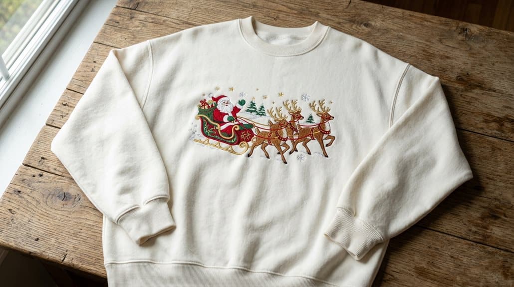 Damen Weihnachtspullover Lustiger Weihnachtsmann & Rentier Muster Oversized Sweatshirt 3 Oversized Pullover vielseitiges Alltagsstyling