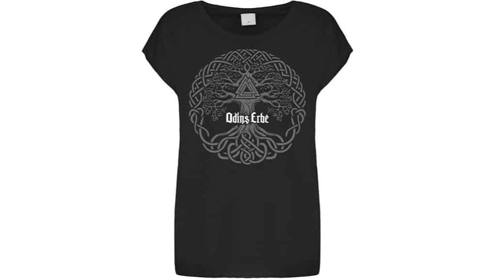 Damen-T-Shirt Odins Erbe Baum des Lebens 2 Damen Odin's Baum T-Shirt